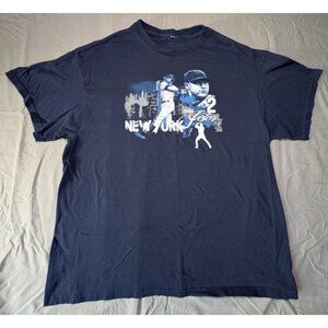 Derek Jeter New York Yankees Baseball T-Shirt XL Graphic Tee 2013